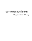 Quy hoạch Tuyến tính - Nguyễn Cảnh Hoàng