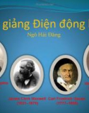 Bài giảng Điện động lực - Ngô Hải Đăng