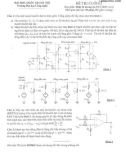 Đề thi kết thúc học kỳ I năm học 2019-2020 môn Điện và từ - ĐH Khoa học Tự nhiên