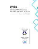 Kỷ yếu Olympic Toán học sinh viên lần thứ 27