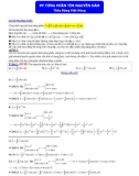 Luyện thi ĐH môn Toán: Phương pháp từng phần tìm nguyên hàm - Thầy Đặng Việt Hùng