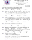 Đề thi học kì 1 môn Toán 12 năm 2017-2018 có đáp án - Trường THPT chuyên Trần Phú - Mã đề 138