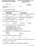 Đề kiểm tra học kì 1 môn Toán lớp 12 năm 2020-2021 - Trường THPT Trần Phú, Hà Nội (Mã đề 235)