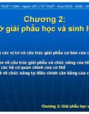 Bài giảng Cơ sở kỹ thuật y sinh: Chương 2 - TS. Huỳnh Quang Linh