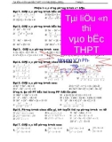 Tài liệu ôn thi vào bậc THPT năm học 2010 - 2011