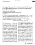 Ứng dụng vật liệu khung hữu cơ lưỡng kim loại Ni/Fe-MOF làm xúc tác cho phản ứng tổng hợp pyridyl benzamides từ 2-aminopyridine và trans-beta-nitrostyrene