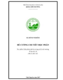 Đề cương chi tiết học phần: Biện pháp sinh học trong xử lý môi trường