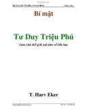 Tìm hiểu về lối Tư Duy Triệu Phú