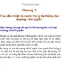 Hải dương học đại cương - Chương 5: trao đổi nhiệt và nước trong hệ thống đại dương