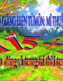 Slide bài Tạo dáng và trang trí thời trang - Mỹ thuật 9 - GV.P.Xuân Mai