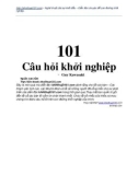 101 câu hỏi khởi nghiệp