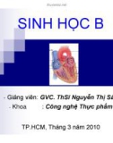 SINH HỌC TẾ BÀO VÀ HÓA SINH