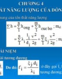 Bài giảng các quá trình cơ học - Chương 4: Tổn thất năng lượng của dòng chảy