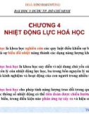 Nhiệt động lực học hoá học