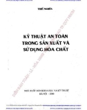 kỹ thuật an toàn trong sản xuất và sử dụng hóa chất: phần 2