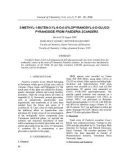 3-methyl-1-buten-3-yl-6-o--xylopyranosyl--D-gluco- pyranoside from Paederia scanders