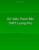 Bài giảng Động học chất điểm - Bài: Tính tương đối của chuyển động. Công thức cộng vận tốc 5