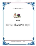 Đề Tài: ĐĨA SINH HỌC