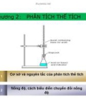 Bài giảng Chương 2: Phân tích thể tích