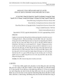 Khảo sát tăng thế oxi hóa khử của nước bằng kỹ thuật tích hợp vi bọt khí, siêu âm và H2O2