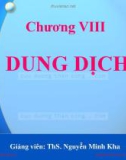 Bài giảng Hóa đại cương: Dung dịch - ThS. Nguyễn Minh Kha