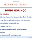 Bài giảng Hóa học đại cương - TS. Đặng Văn Hoài