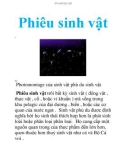 phiêu sinh vật