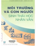 Giáo trình Môi trường và Con người - Sinh thái học nhân văn: Phần 1