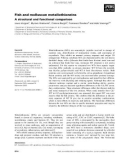 Báo cáo khoa học: Fish and molluscan metallothioneins A structural and functional comparison