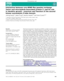 Báo cáo khoa học: Interaction between very-KIND Ras guanine exchange factor and microtubule-associated protein 2, and its role in dendrite growth – structure and function of the second kinase noncatalytic C-lobe domain