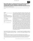 Báo cáo khoa học: NovelN,N¢-diacyl-1,3-diaminopropyl-2-carbamoyl bivalent cationic lipids for gene delivery – synthesis,in vitro transfection activity, and physicochemical characterization