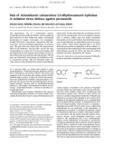 Báo cáo khoa học: Role of Acinetobacter calcoaceticus 3,4-dihydrocoumarin hydrolase in oxidative stress defence against peroxoacids Kohsuke Honda, Michihiko Kataoka, Eiji Sakuradani and Sakayu Shimizu