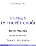 Bài giảng Toán C2: Chương 5 - ThS. Huỳnh Văn Kha