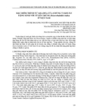 Đặc điểm trình tự 16S-rDNA của chủng vi khuẩn cộng sinh với tuyến trùng Heterorhabditis indica ở Việt Nam