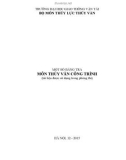 Một số bảng tra môn Thủy văn công trình (Tài liệu được sử dụng trong phòng thi)