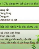 câu hỏi mội trường cơ bản