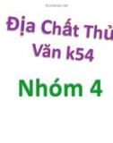 Địa chất thủy văn