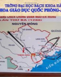 Bài giảng Giáo dục Quốc phòng: Sử dụng Bản đồ quân sự - Nguyễn Hồng Thanh