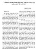 Giao đất giao rừng ở huyện A Lưới, tỉnh Thừa Thiên Huế: Chính sách và thực tiễn - Nguyễn Thị Mỹ Vân