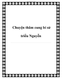 Chuyện thâm cung bí sử triều Nguyễn