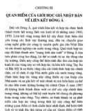 Bối cảnh toàn cầu hóa và hội nhập kinh tế quốc tế - Quan điểm của Nhật Bản về liên kết Đông Á: Phần 2