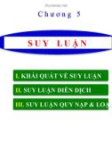 Bài giảng Lôgích học: Chương 5 - ĐH Kinh tế TP.HCM