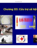 Bài giảng Chương 3 - Cứu trợ xã hội