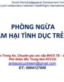 Bài thuyết trình về Phòng ngừa xâm hại tình dục trẻ em