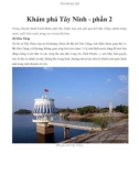 Khám phá Tây Ninh - phần 2