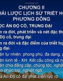 KHÁI LƯỢC LỊCH SỬ TRIẾT HỌC PHƯƠNG ĐÔNG