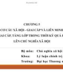 Bài giảng Chủ nghĩa xã hội khoa học: Chương 5 - Trường ĐH Thương mại