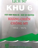 Lịch sử khu 6 kháng chiến chống Mỹ (1954-1975) (cực Nam Trung Bộ - Nam Tây Nguyên): Phần 1