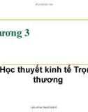 Lịch sử học thuyết kinh tế - Chương 3: Học thuyết kinh tế Trọng thương