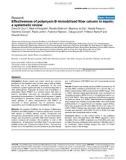 Báo cáo khoa học: Effectiveness of polymyxin B-immobilized fiber column in sepsis: a systematic review